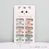Mini Pinzas para el Cabello Estilo Coreano, Paquete Económico de 6, Pasadores Pequeños para Niños, Pinzas Dulces y Frescas para el Cabello, Pinzas de Colores Claros para Cabello Fino, Pinzas de Tiburón