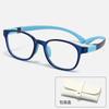 Nuevo armazón de silicona para gafas anti-luz azul para niños, para bebé, para computadora, teléfono móvil, gafas de moda, venta al por mayor de fábrica
