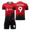 Jersey Rojo Edición Especial del Liverpool No. 11 Salah 4 Van Dijk 20 Jota Conjunto de Uniforme de Fútbol Infantil para Hombre