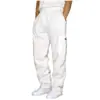 Moda Cruzada Deseo Primavera Otoño Tendencia Deportivos Casuales Multibolsillos Resistentes al Desgaste Ropa de Trabajo Versátil Pantalones de Pierna Recta Ropa para Hombre En Stock