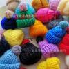 Fabricante en Stock Mini gorro de punto Accesorios para juguetes de títeres DIY Gorro de lana Gorro decorativo