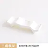 Vajilla de Cerámica con Borde Dorado para Restaurantes, Hoteles y Establecimientos de Comida: Reposapalillos, Soportes para Palillos, Soportes para Cucharas de Sopa y Cucharones, Doble Propósito