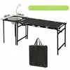 Mesa Táctica IGT Combinación Multifuncional Mesa Plegable Portátil para Picnic y Camping Mesa Táctica Hidráulica