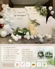 Decorações para festa de noivado, parede de fundo para casamento, decorações de cenário para área de recepção de casamento, painéis de fundo, conjunto completo de suprimentos