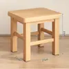 Taburete de Madera Maciza, Banco Pequeño, Taburete Cuadrado, Taburete Bajo, Taburete Pequeño para el Hogar, Taburete Pequeño de Madera, Taburete para Cambiar Zapatos, Banco Pequeño de Madera, Silla Infantil