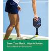 Recogedor de Pelotas de Pickleball de Silicona para Raqueta de Pickleball Dispositivo de Succión para Pelotas de Tenis Parte Inferior de Raqueta de Pickleball Accesorios para Deportes al Aire Libre Removible