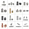 Fabricante de procesamiento de piezas de acero inoxidable, cobre y hierro, galvanoplastia, piezas mecanizadas en torno no estándar, puede personalizar piezas no estándar según dibujos y muestras