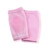 Protector de codo de fibra de algodón y spandex transpirable, protector de codo de gel blanco tierno para manga de codo de silicona para mujer en stock