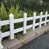 Acero Plástico Pvc Barandilla Protectora para Césped Parque Exterior Enverdecimiento Valla Protectora Jardín Macizo de Flores Valla de Aislamiento Barandilla Anticolisión