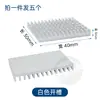 Dissipador de calor quadrado de alumínio ultrafino e com dentes finos para CPU, dissipador de calor para placa de vídeo, cooler para fonte de alimentação com adesivo.