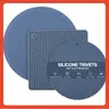 Fábrica de Silicona - Alfombrilla Aislante Térmico de Silicona Azul Británico Alfombrilla para Microondas Cuadrada Redonda Posavasos Antiescaldado