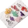 Azúcar de cristal blanco en cubos, joyería hecha a mano para manualidades, cuentas cuadradas de cristal natural, accesorios para manualidades, cristal de fresa, cubo de azúcar de ágata Yanyuan