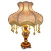 Lámpara de mesa vintage para boda, dormitorio, cálida lámpara de noche para sala de estar, estilo europeo de lujo, decoración romántica para el hogar, control remoto.