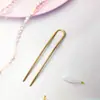 Série menina diy material para presilha de cabelo presilha de metal em forma de U estilo coreano garfo de cabelo estilo antigo acessórios de cabelo acessórios de cabelo
