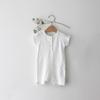 Roupas para recém-nascidos Roupas de escalada Roupas de verão para meninos e meninas Bebê 4 grãos Fivela Algodão Pit Wrap Roupas de peido Macacão de bebê Fino verão