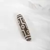 Preto e Branco Tibetano Dzi de Alto Óleo Quatro Nove Olhos Ágata Dzi Multi-Totem DIY Brincadeira Cultural Cordão de Mão Acessórios para Colar Atacado
