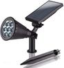 Refletor solar para exterior iluminação de árvore lâmpada à prova d'água lâmpada de gramado plug-in lâmpada decorativa para jardim e vila luz noturna de atmosfera para jardim