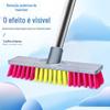 Escadas de cozinha doméstica escova de piso de vassoura de cerdas de propriedade proteção do trabalho escova de piso de plástico varanda escova de limpeza ao ar livre atacado