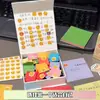 Caja de Emociones Paquete de Expresiones Lindas Nota de Susurro Pegatina Hecha a Mano DIY Caja Pequeña Magnética Caja de Regalo Creativa