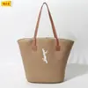 Bolsas de Paja de Gran Capacidad para Vacaciones en la Playa, Varios Estilos de Bolsas de Paja Disponibles en Stock para Envío Directo