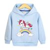 Suéter con capucha de otoño para niñas 2022 nuevo top casual para niños de otoño abrigo holgado para niños de primavera y otoño