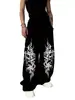 Pantalones casuales de moda hip-hop de alta calle transfronterizos de AliExpress para hombre, ajuste holgado de verano, estilo de pierna recta de nicho, en stock, pantalones largos versátiles