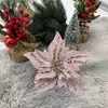 Atacado do Fabricante Flores de Natal, Decorações de Natal para o Festival da Primavera, Flores de Natal, Flores Artificiais Feitas à Mão, Flores de Natal Populares Transfronteiriças