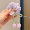 Goma de pelo suave y versátil para salir, scrunchie modelo nuevo 2026 estilo coreano, diadema de encaje femenina con sentido de atmósfera, venta al por mayor