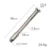 Portabrocas Eléctrico Wm Ajustable de Tres Mordazas de Cambio Rápido Vástago Hexagonal Portabrocas para Taladro Helicoidal 0.3mm-8mm