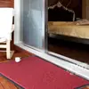 Alfombrilla de piso, felpudo, alfombra de entrada, alfombrilla de cocina, alfombra roja larga para el hogar, antideslizante, absorbente de polvo, alfombrilla para pies en la entrada de la sala de estar