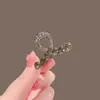 Accesorios para el cabello de alta gama 2023, nuevo clip con diamantes de imitación, pequeño clip de agarre para mujer, clip lateral para la parte posterior del cabello, accesorios para el cabello, media corbata, clip para el cabello de tamaño pequeño
