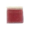 Venta al por mayor directa de fábrica pincel de labios de cristal portátil pincel de labios sólido herramientas de belleza pincel de labios 50 pzas/paquete