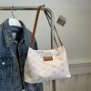 Bolso de alta gama para mujer, nuevo bolso de hombro con textura de moda, estilo occidental popular, bolso de viaje versátil, 2024