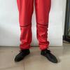 Macacão Estilo Coreano Anime Listrado Dongdaemun Estilo Fofo Jogo Salva-Vidas Cardigã Vermelho Macacão Elegante para o Dia a Dia