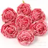 Cabezas de Flores de Rosa Artificiales, Flores Falsas de Tela de Seda, Flores Artificiales para Uso en Bodas, Guía de Camino de Flores, Decoración de Pared de Flores Realista de Gama Alta