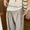 Corda de Cintura com Contas de Estrela Artesanal Estilo Étnico Retrô para Mulheres, Sensação de Alto Padrão, Combinada com Jeans, Corrente de Cintura Fina, Tendência