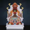 Dragão Cinco Deuses Estátua Rei Dragão Guangji Imitação Jade Branco Adoração Doméstica Rei Dragão Bodhisattva Estátua de Buda Estátua do Deus da Riqueza Ornamento
