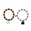 Pulseras de Halloween Europeas y Americanas Transfronterizas de Amazon, Pulseras Magnéticas de Pareja a Juego de Moda, Regalos de Cumpleaños, Estilo Nuevo