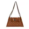 Bolso Retro Estilo Coreano para Mujer Bolso de Moda de Gama Alta para Mujer Bolso de Moda Versátil Bolso Baguette Bolso Pequeño de Hombro Cruzado