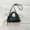 Bolsa Transfronteiriça de Bolinhas Tendência de Nicho para Mulheres 2026 Nova Moda Bolsa Transversal Pequena Exquisite Tendência