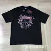 Revenge Xxxtentacion Mismo Estilo Calle Alta Americana Verano Camiseta para Hombre y Mujer Cruz de Palma Transfronteriza Nueva Camiseta Verano