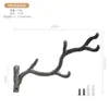 Gancho decorativo de hierro fundido para pájaros, estilo moderno minimalista vintage, decoración de pared para sala de estar, dormitorio y decoración de pared de habitación