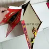 Caja del Tesoro Plegable Roja para Armario Caja de Dinero Papel para Quema Monedas Sacrificiales Lingotes de Oro al por Mayor con Lazo de Papel sin Lazo