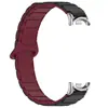 Adecuado para Xiaomi Mi Band 8/9/10/11 Correa de Silicona Magnética de Doble Color en Forma de I Pulsera de Repuesto para Xiaomi Mi Band 11