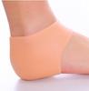 Palmilha de silicone hidratante respirável para calcanhar, sapatos aliviam a dor no calcanhar, capa anti-rachaduras, meias hidratantes e clareadoras anti-rachaduras