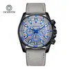 Reloj Transfronterizo Marca Ochstin Seis Manecillas Segundero en Funcionamiento Deportivo de Cuarzo para Hombre Resistente al Agua Luminoso No Mecánico