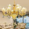 Sala de Estar Elegante 2024 Nuevo Lujo Europeo Lámpara de Jade Hogar Casa Restaurante Dormitorio Hotel Pasillo Lámparas