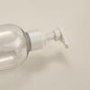 Botella redonda de PET de 500 ml personalizada de 28 dientes botella de desinfectante de manos botella de champú botella de gel de ducha Botella de loción