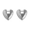 Pendientes de alta calidad con hebilla de oreja de metal de amor de 14 quilates de latón transfronterizo de Europa y Estados Unidos, joyería al por mayor para mujeres