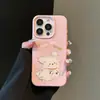 Perro Blanco Pequeño de la Suerte Adecuado para Funda de Teléfono Móvil Apple 16Promax Iphone15 Lindo 14 Patrón Adoquinado 13 Carcasa Blanda 12